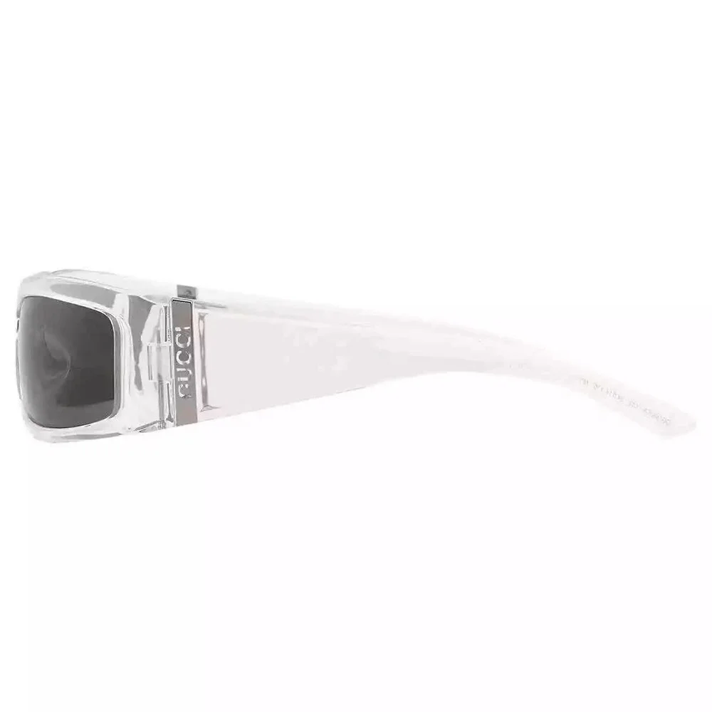 NWT Gucci GG1492SA-002 Crystal Shield 64mm Sunglasses